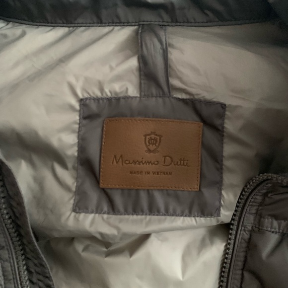 Massimo Dutti Quilted Down Men’s Vest - Picture 7 of 8